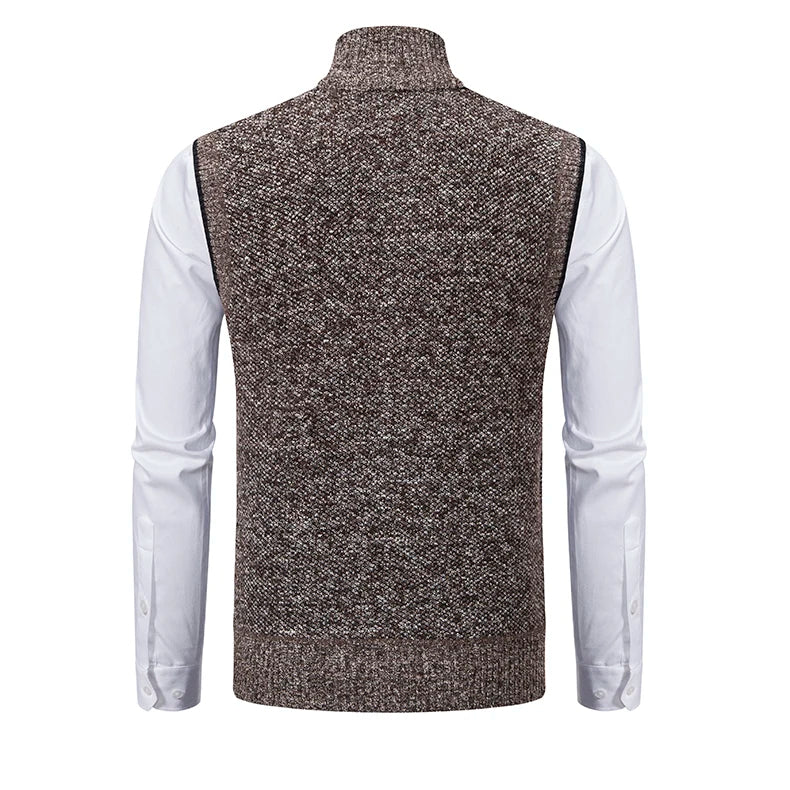 Kensington  Wool Full-Zip Vest