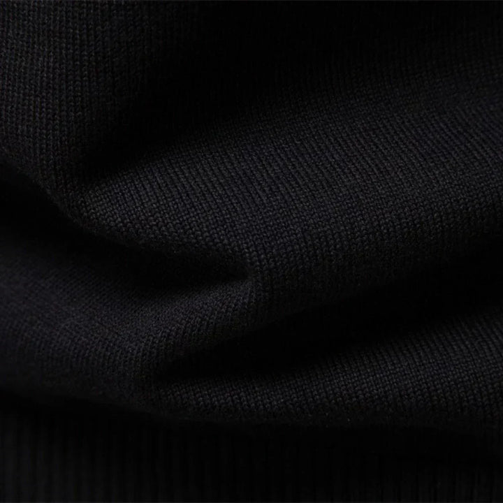 Heritage Diagonal Weave Mock Neck Pullover