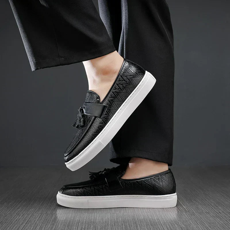 Platform Woven Loafer